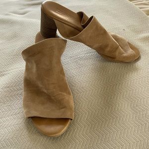 Bueno Suede Mule Sandal